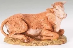 Fontanini Seated Ox 5", , 54016 Cheap