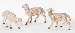 Fontanini Sheep White Set/3, 7.5", , 52899 Discount
