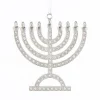 Kurt S Adler Silver Menorah Ornament, E0525, Kurt Adler Best Sale