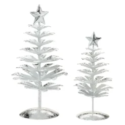Department 56 Silver Pines Set/2 Best