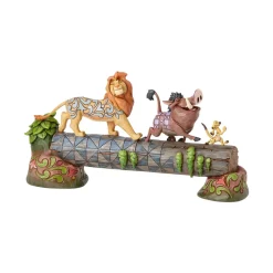 Resin^Enesco Simba Timon And Pumbaa From The Lion King
