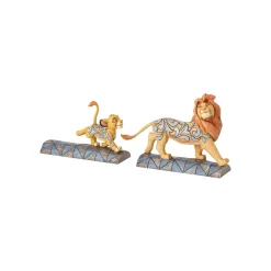 Resin^Enesco Simba Timon And Pumbaa From The Lion King