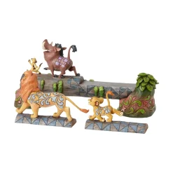 Resin^Enesco Simba Timon And Pumbaa From The Lion King