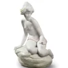 Lladro Sitting Bather Store