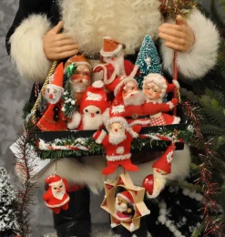 Santas^Elaine Roesle St Nick Selling Santa's