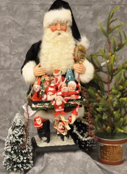 Santas^Elaine Roesle St Nick Selling Santa's