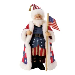 Santas^Enesco Stars And Stripes, 6008574, Possible Dreams