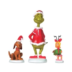 Department 56 Suess, Grinch Max & Cindy-Lou Who, 804152, The Grinch Hot