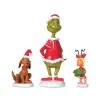 Department 56 Suess, Grinch Max & Cindy-Lou Who, 804152, The Grinch Shop