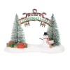 Department 56 Sv, A Festive Christmas Gate, 6007268, Snow Village Online