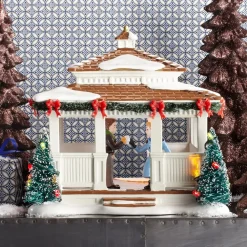 Department 56 Sv, Anniversary Gazebo, Snow Village, 4050978 Best Sale