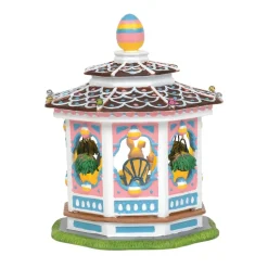 Department 56 Sv, Easter Bunny Gazebo, 6004818, Snow Village Outlet