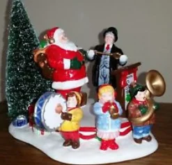 Department 56 Sv, Santa Comes To Town 1997, Snow Village, 56.54899 Flash Sale