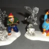 Department 56 Sv, Snow Carnival Ice Sculptures Set Of 2, Snow Village, 56.54868 Online