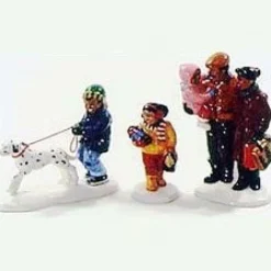 Department 56 Sv, The Family Goes Shopping Set/3, Snow Village, 56.54905 Discount
