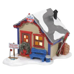 Department 56 Sv, The Proud Angler, 6009704, Snow Village Shop