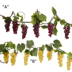 Garlands (Tree)^Kurt S Adler Thick Grape Vine Garland 2 Asst, D1745