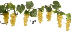 Garlands (Tree)^Kurt S Adler Thick Grape Vine Garland 2 Asst, D1745