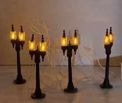 Department 56 Va, Double Street Lamps, 56.59960, Shop