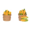 Halloween General^Department 56 Va, Harvest Collection, Baskets Of Corn, 6006812,