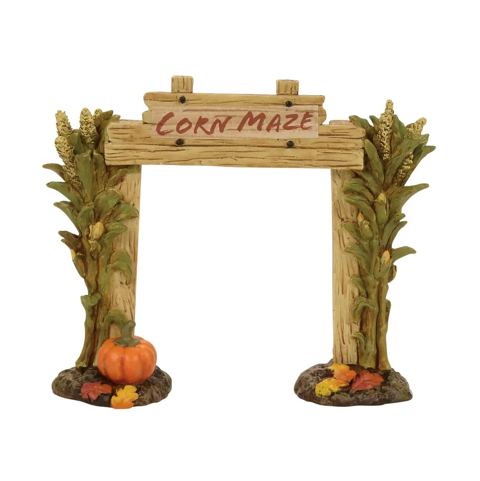 Resin^Department 56 Va, Harvest Fields Corn Maze, 4057582,