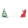 Department 56 Va, Holiday Silhoutte Set/3, 6011463, Shop