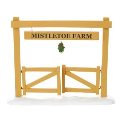 Resin^Department 56 Va, Mistletoe Farm Gate Accessory, 4024242,