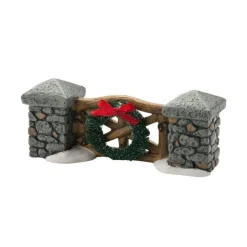 Department 56 Va, Woodland Stone Gate, 4025455, Cheap