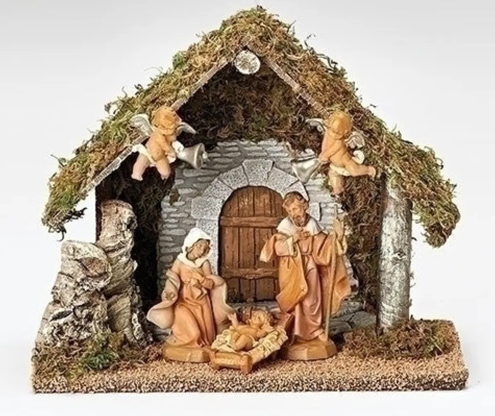 Fontanini Wedding Creche Nativity 15 Pc Set, 5", , 54790 Store