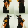 Halloween/Witches^Byers Choice Witch With Broom, , 7151